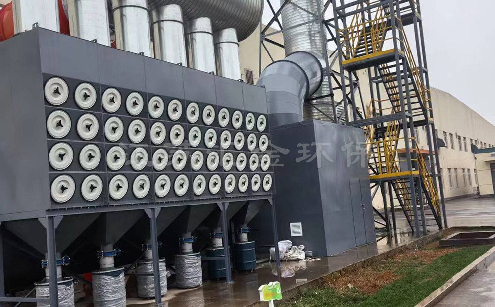 沉流式脈沖濾筒除塵器